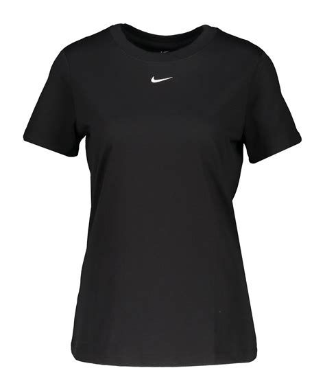 damen t-shirt nike tee schwarz|T.